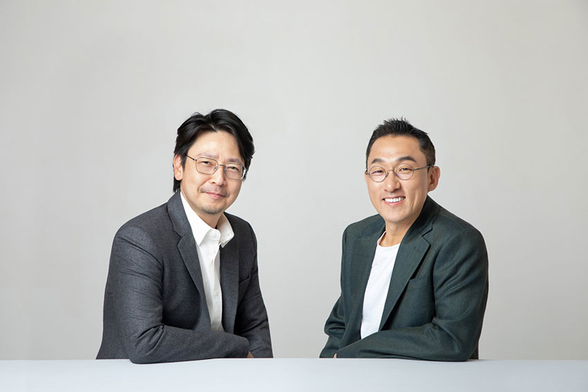 Kakao Games Co-CEOs:Siwoo Lee(左) ,Taehwan Kim(右)