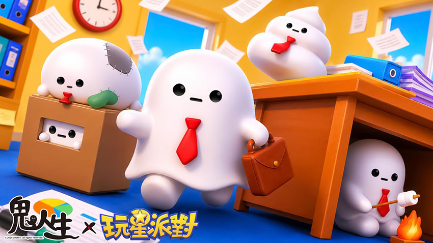 《玩星派對》×JINART「鬼人生」農曆7月應景聯動正式登場!