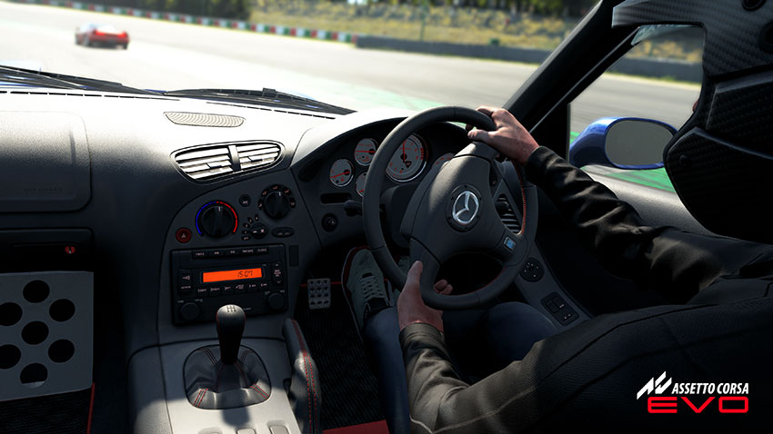 Assetto Corsa EVO增添了三款備受期待的車輛。分別是 Audi R8 V10 performance quattro、Audi R8 LMS GT2,以及 Mazda RX-7 FD Spirit R (Type A)