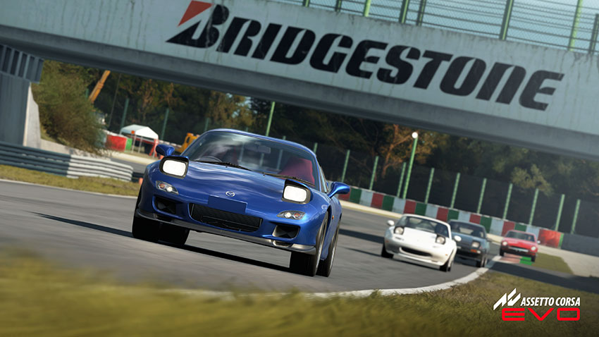 Assetto Corsa EVO增添了三款備受期待的車輛。分別是 Audi R8 V10 performance quattro、Audi R8 LMS GT2,以及 Mazda RX-7 FD Spirit R (Type A)