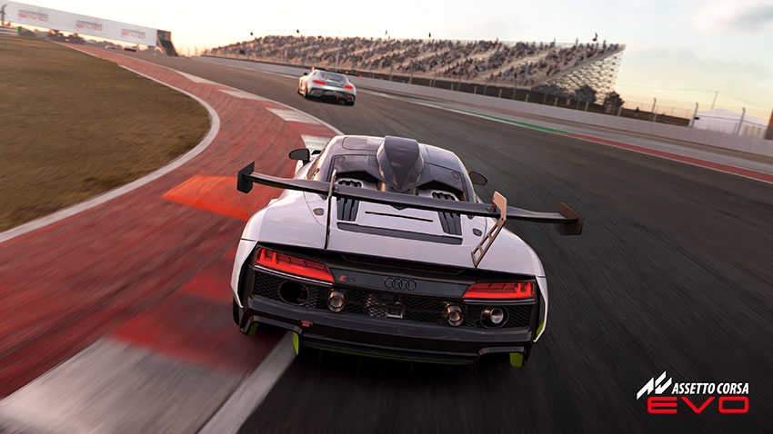 Assetto Corsa EVO增添了三款備受期待的車輛。分別是 Audi R8 V10 performance quattro、Audi R8 LMS GT2,以及 Mazda RX-7 FD Spirit R (Type A)