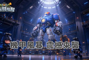 《小兵特攻隊》機甲風暴震撼來襲！全新超級機甲主宰-P5降臨，特別行動雷霆冰淵極限開戰